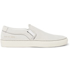 Common Projects - Suede Slip-On Sneakers - Men - White