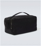 Tod's Leather-trimmed pouch