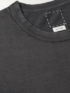 Visvim - Distressed Cotton-Jersey T-Shirt - Black