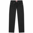Kenzo Paris Men's Kenzo Slim Fit Jean in Rinse Black Denim