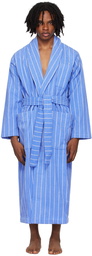 Tekla Blue Classic Bathrobe