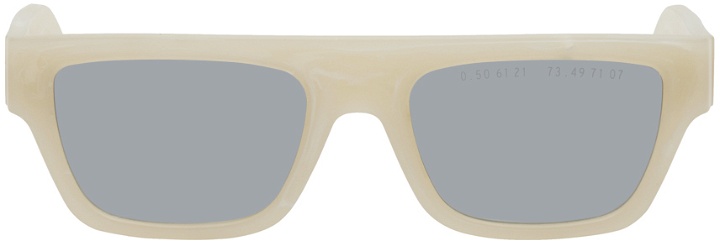 Photo: Clean Waves Beige Limited Edition Type 01 Low Sunglasses