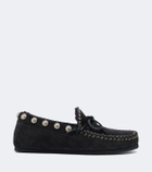 Isabel Marant Fitza shearling-lined suede loafers