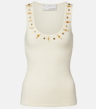 Xu Zhi Beaded wool tank top