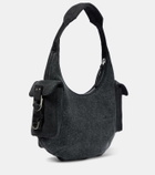 Blumarine Small denim shoulder bag