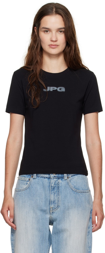 Photo: Jean Paul Gaultier Black 'The JPG' Baby T-shirt
