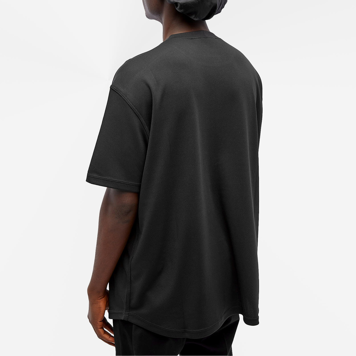 1017 ALYX 9SM Men's Logo Mesh T-Shirt in Black 1017 ALYX 9SM