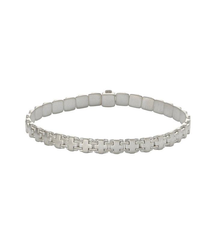 Photo: Ileana Makri Tile Medium 925 sterling silver bracelet