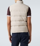 Eleventy Wool-blend down vest