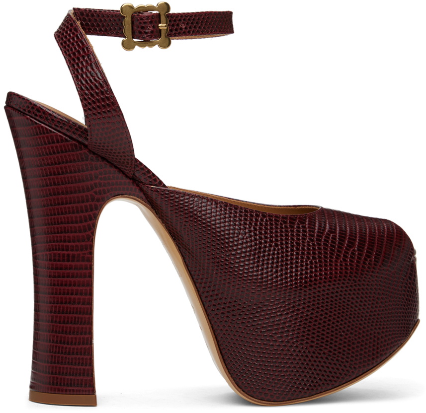 Vivienne Westwood Vargas leopard-print platform sandals