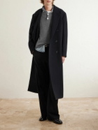 UMIT BENAN - Francis Cashmere Polo Sweater - Gray