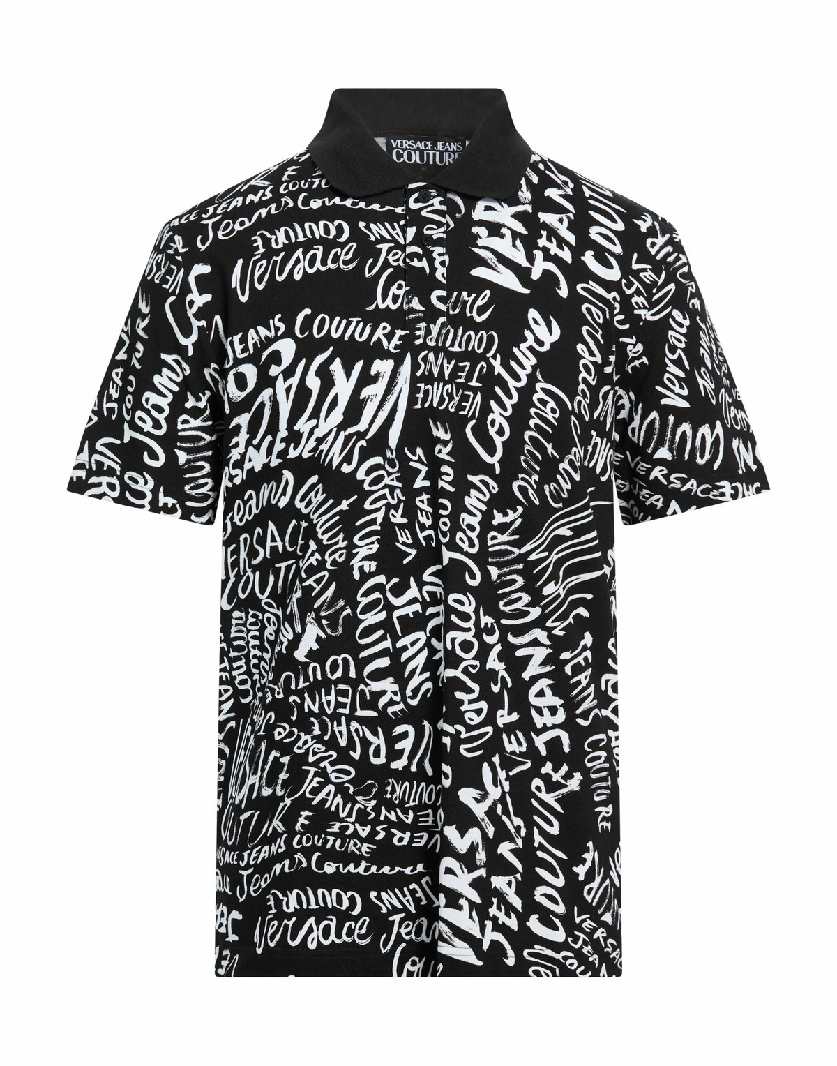 Versace Jeans Couture Mens Polo shirt in Black