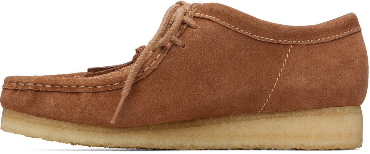 Clarks Originals Tan Wallabee Derbys