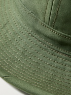 BEAMS PLUS - Cotton-Poplin Bucket Hat - Green