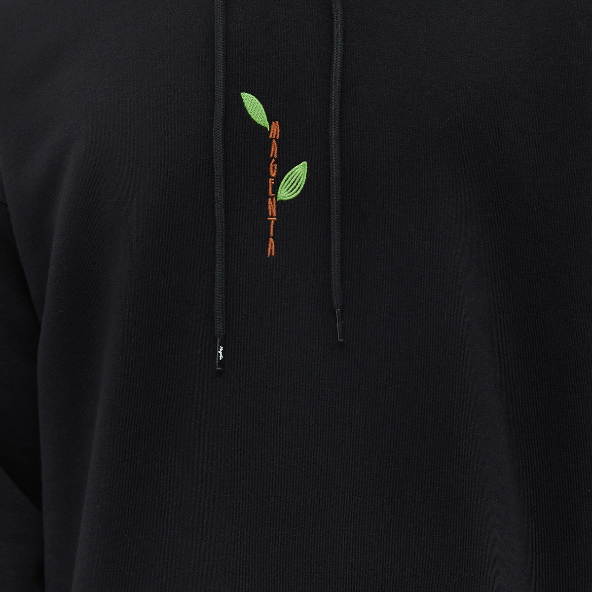 Magenta Men's Tree Plant Hoody in Black
