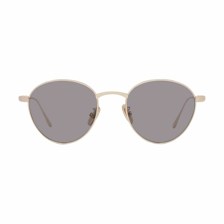 Photo: Loewe Lw40152u Slim 32a Light Gold Sunglasses