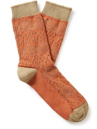 Thunders Love - Cotton-Blend Jacquard Socks