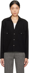 The Letters Black Western Shirt