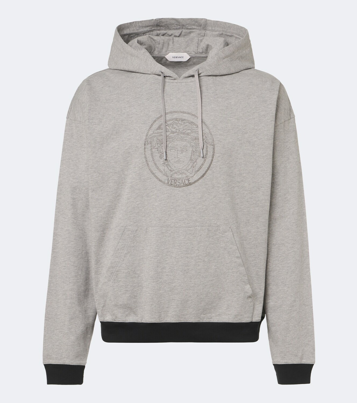 Versace Medusa cotton jersey hoodie