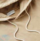 John Elliott - Tie-Dyed Loopback Cotton-Jersey Hoodie - Neutrals