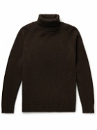 UMIT BENAN B - Cashmere Rollneck Sweater - Black