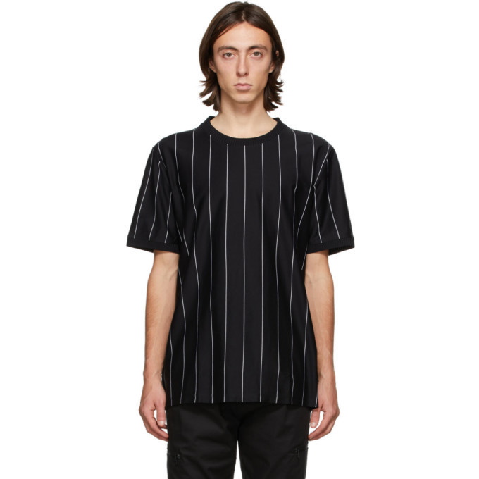 Photo: Hugo Black Striped Driez T-Shirt