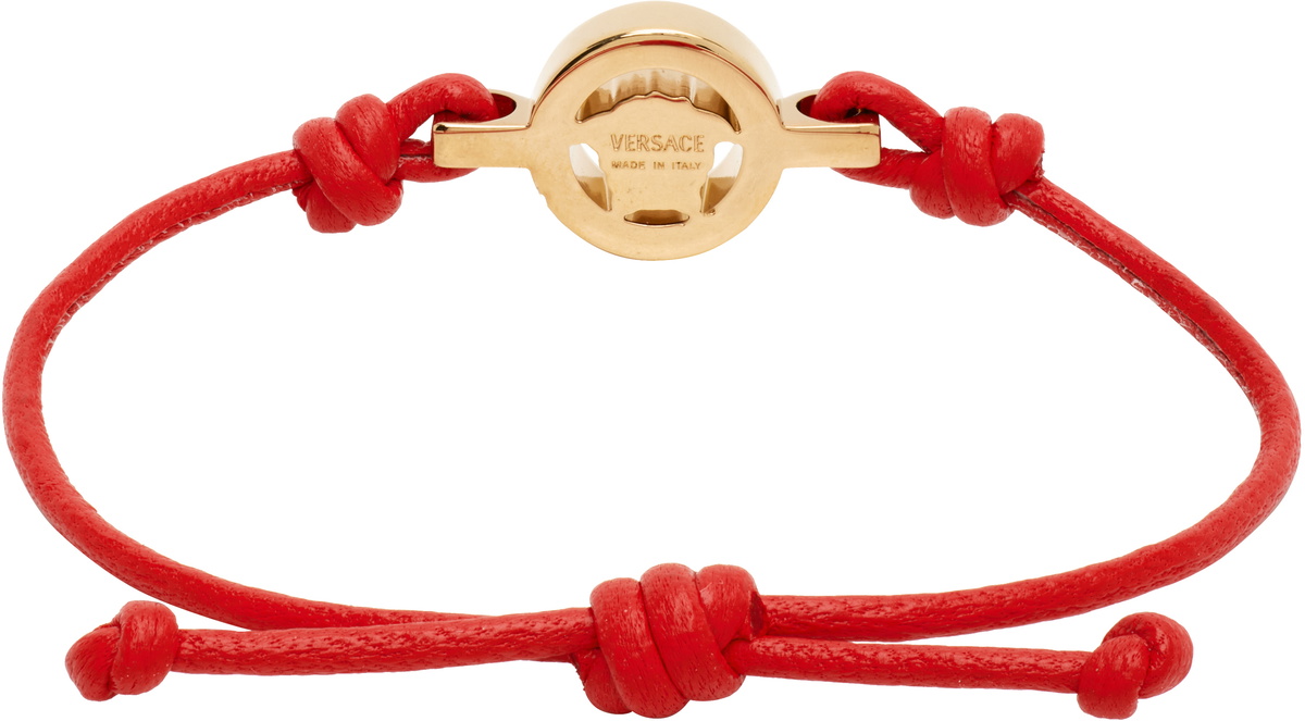 Versace Medusa '95 Leather Bracelet
