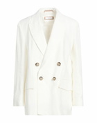 Peserico Womens Blazer in White