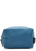 Rains Small Rubberised Wash bag - Blue - One Size