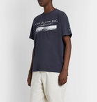 Engineered Garments - Printed Cotton-Jersey T-Shirt - Blue