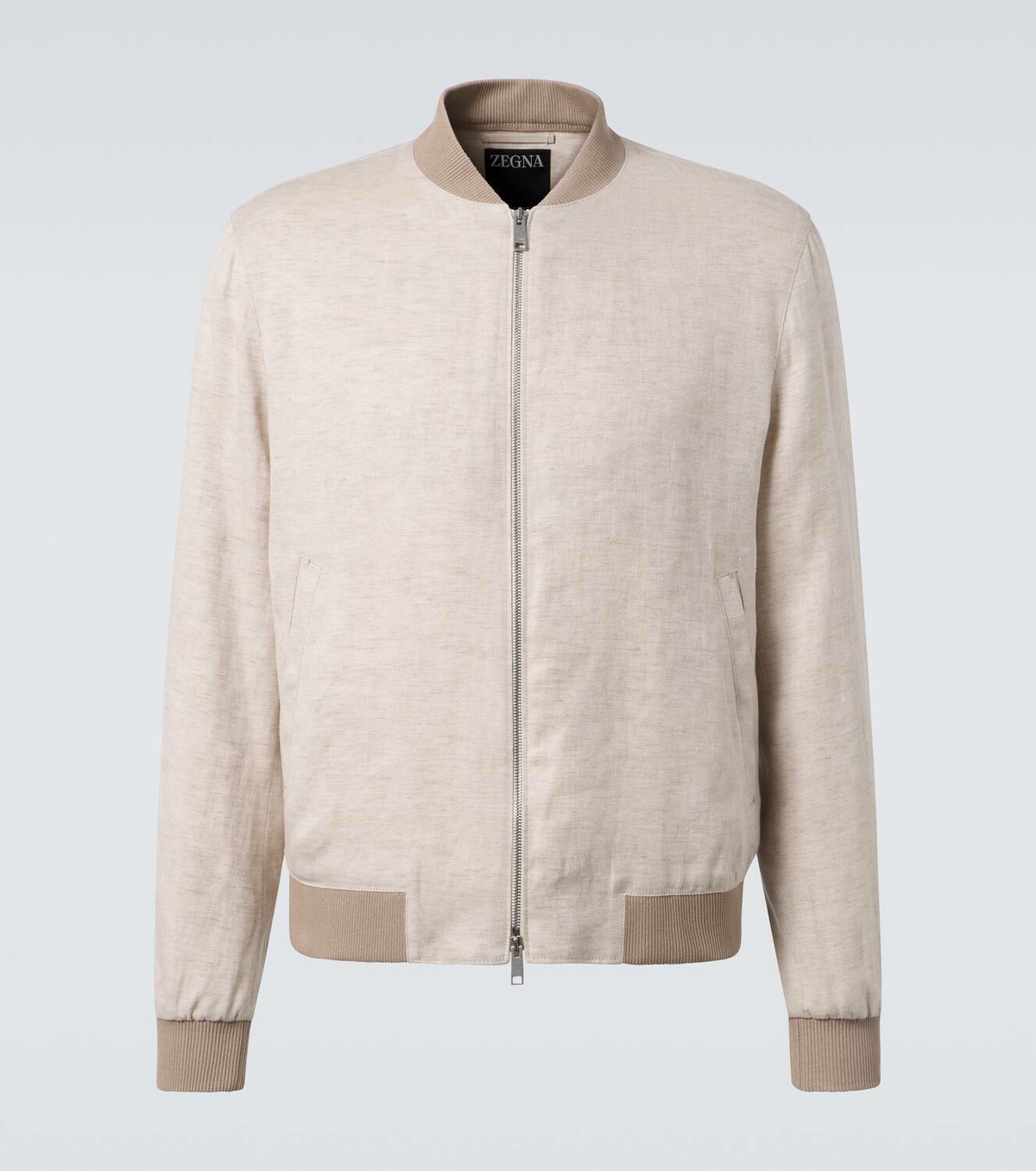 Zegna Linen bomber jacket Zegna
