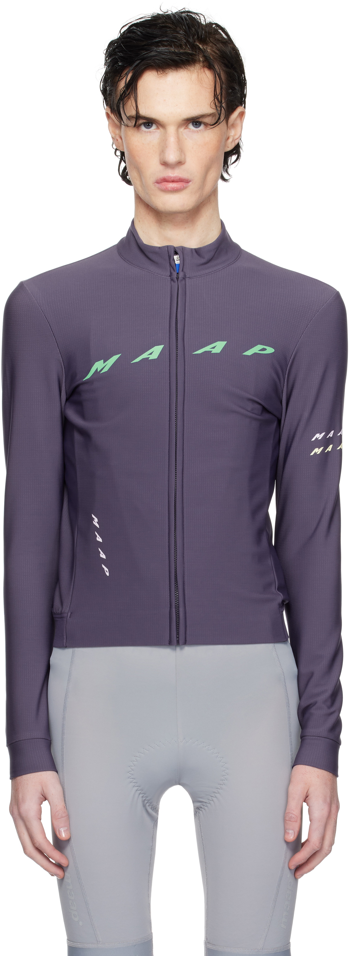 MAAP Purple Level Thermal LS Jersey 2.0 T-shirt