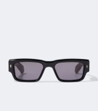 Jacques Marie Mage Engel rectangular sunglasses