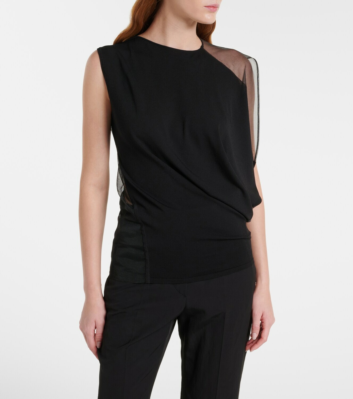 Sportmax Geranio asymmetric top