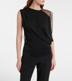 Sportmax Geranio asymmetric top
