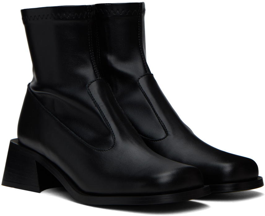 Justine Clenquet Black Nico Boots