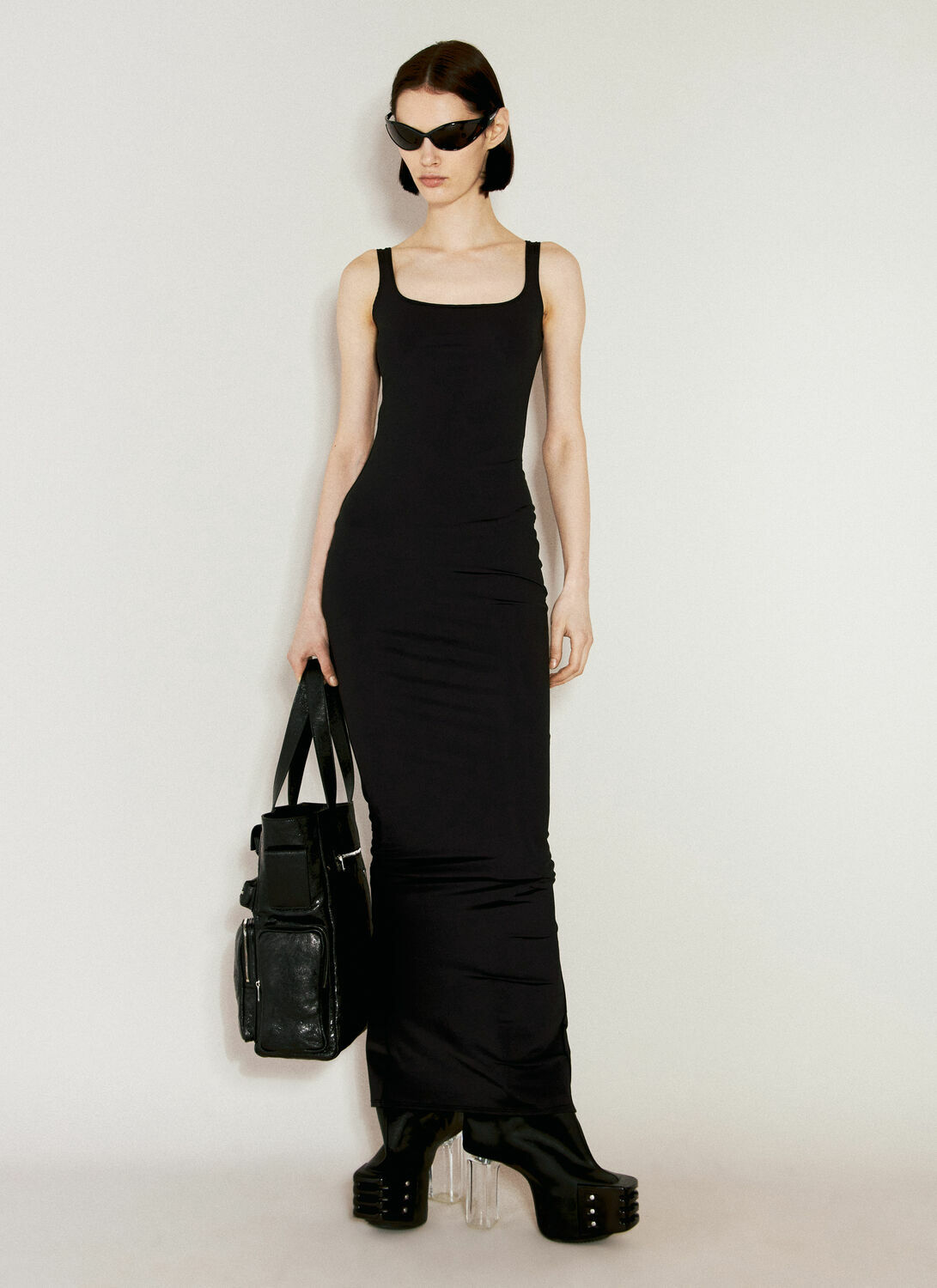 Entire Studios Square Neck Maxi Dress