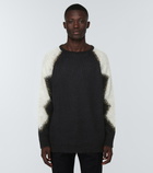 Saint Laurent - Oversized mohair-blend sweater