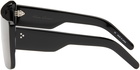 Rick Owens Black Documenta Sunglasses