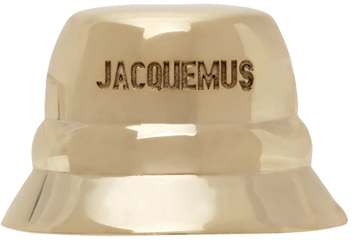 Photo: Jacquemus Gold 'Le Bob' Single Earring