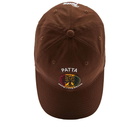 Patta Men's Hope Love Peace Sport Cap in Cappuchino