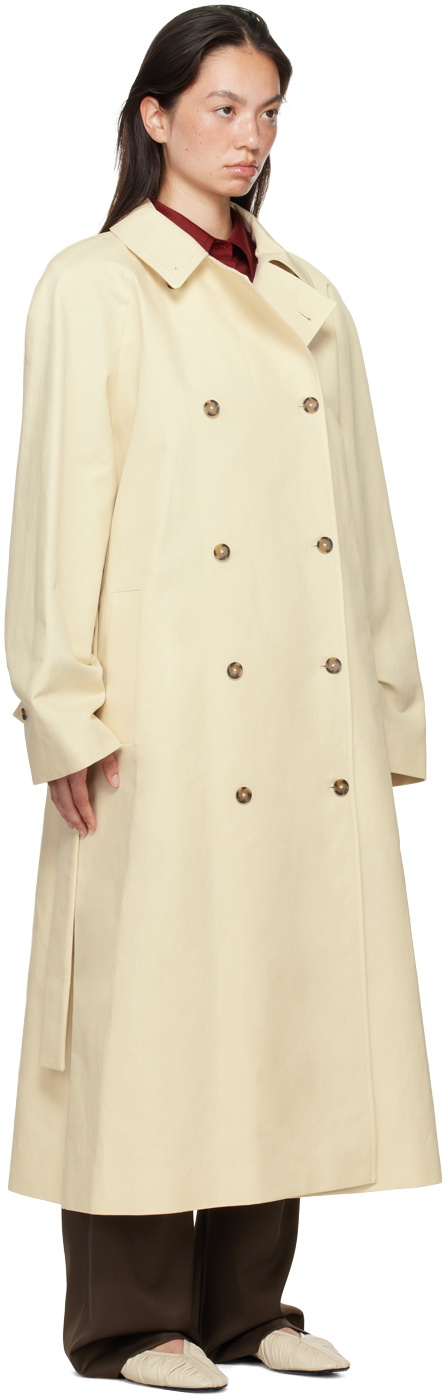 Loulou Studio Off-White Kamina Trench Coat Loulou Studio