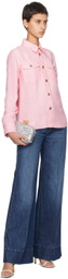 Bottega Veneta Silver Knot Clutch