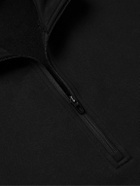 Lululemon - Steady State Cotton-Blend Jersey Half-Zip Sweatshirt - Black