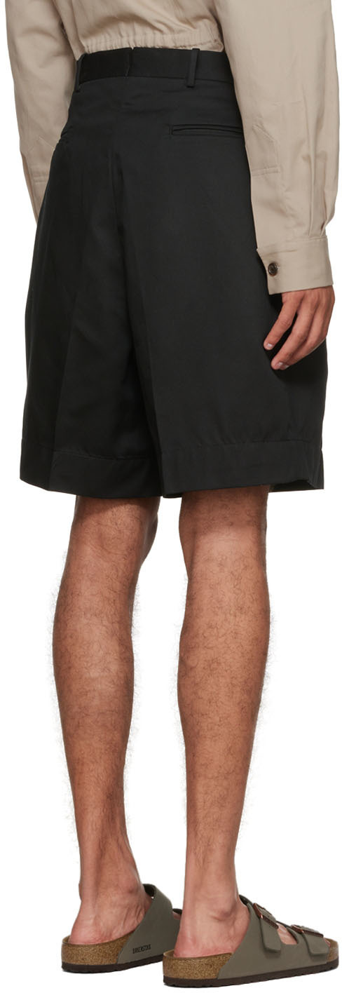 Connor McKnight Black Cotton Shorts