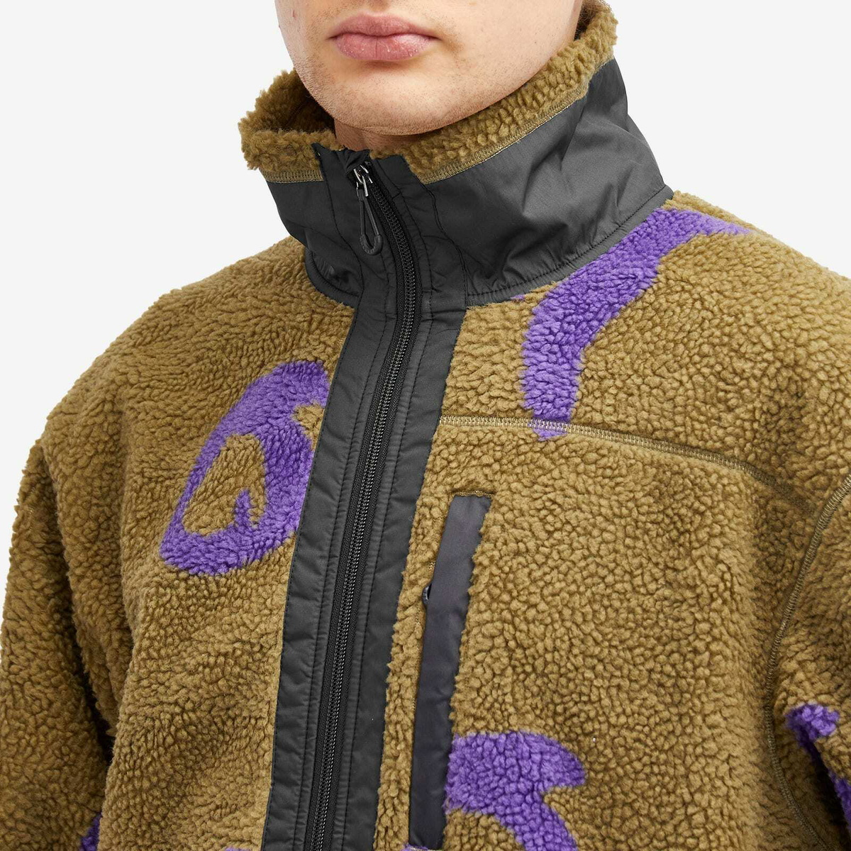 Adsum Men's Expedition Fleece Jacket in Green
