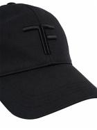 TOM FORD - Canvas & Smooth Leather Cap