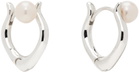 Mondo Mondo Silver Juju Pearl Hoops