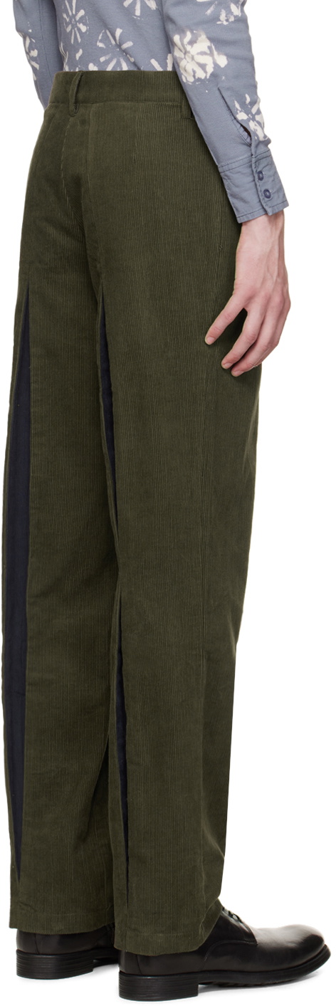 Solitude Studios SSENSE Exclusive Green & Blue Reveal Trousers