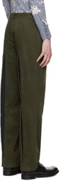 Solitude Studios SSENSE Exclusive Green & Blue Reveal Trousers